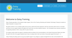 Desktop Screenshot of daisytraining.com